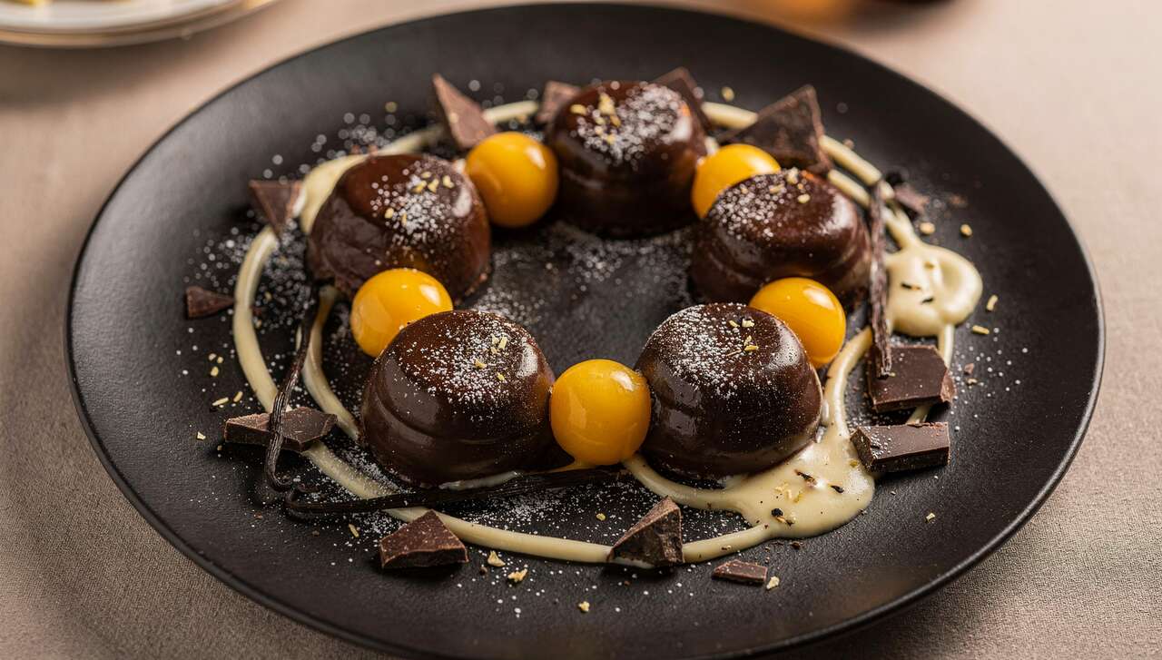 Recette de petites crèmes au chocolat noir