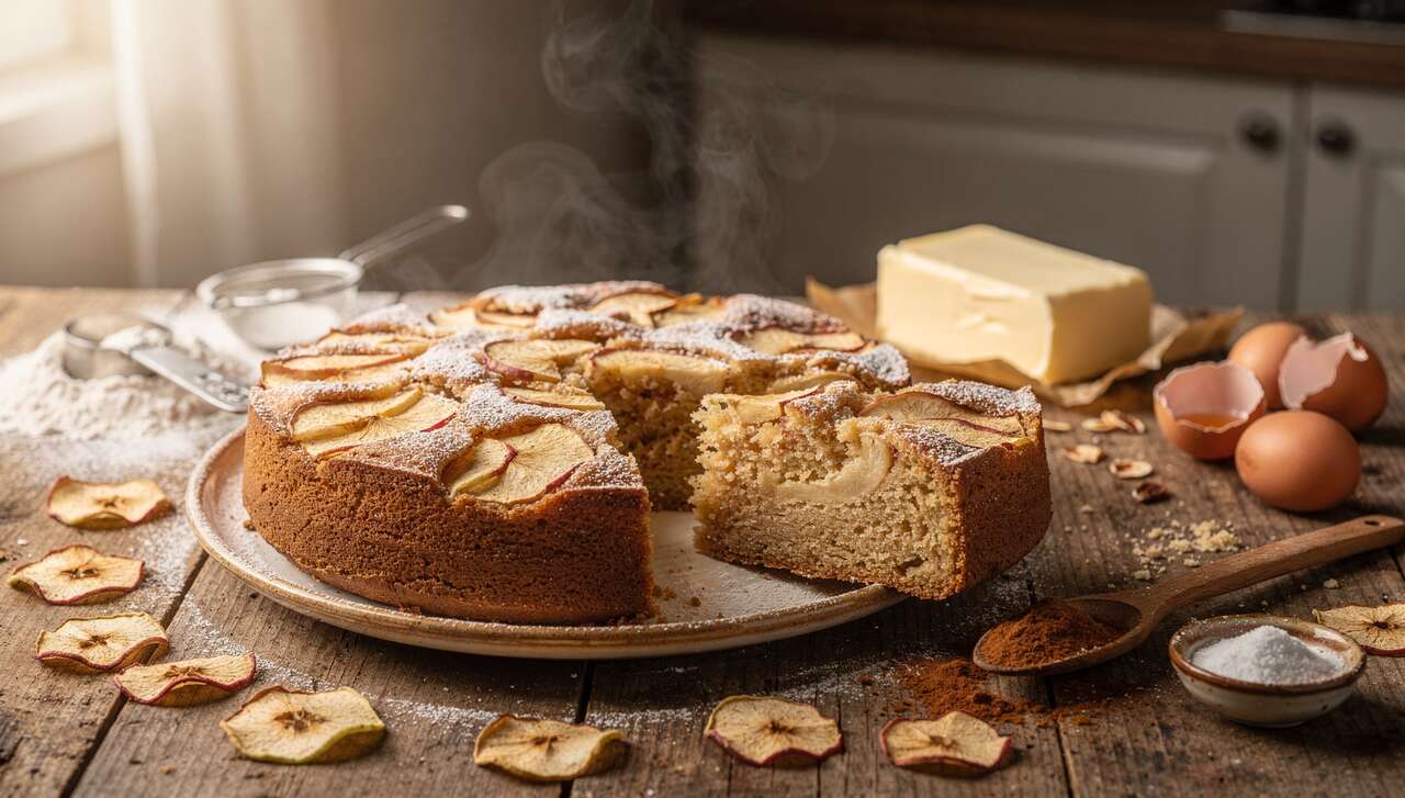 Recette de mon gâteau aux pommes préféré