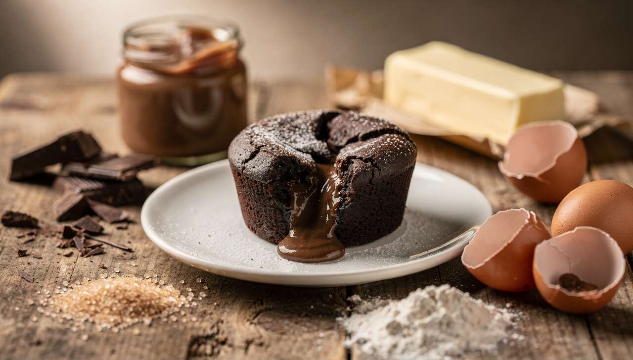 Moelleux au chocolat et crème de marron : recette gourmande