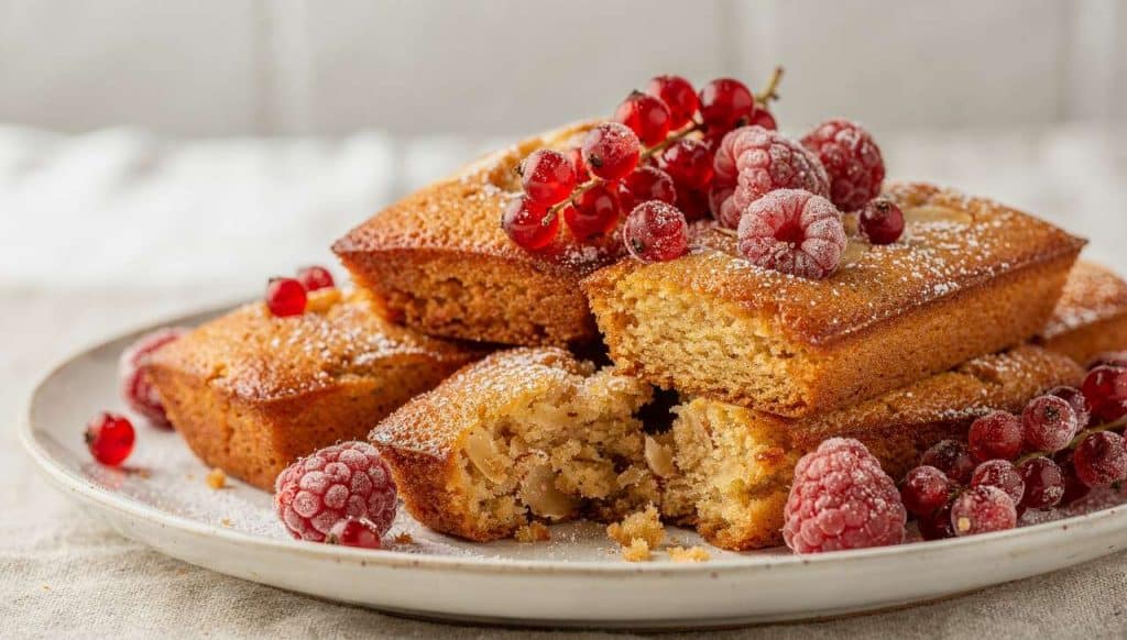 Financiers aux framboises et groseilles : la recette gourmande