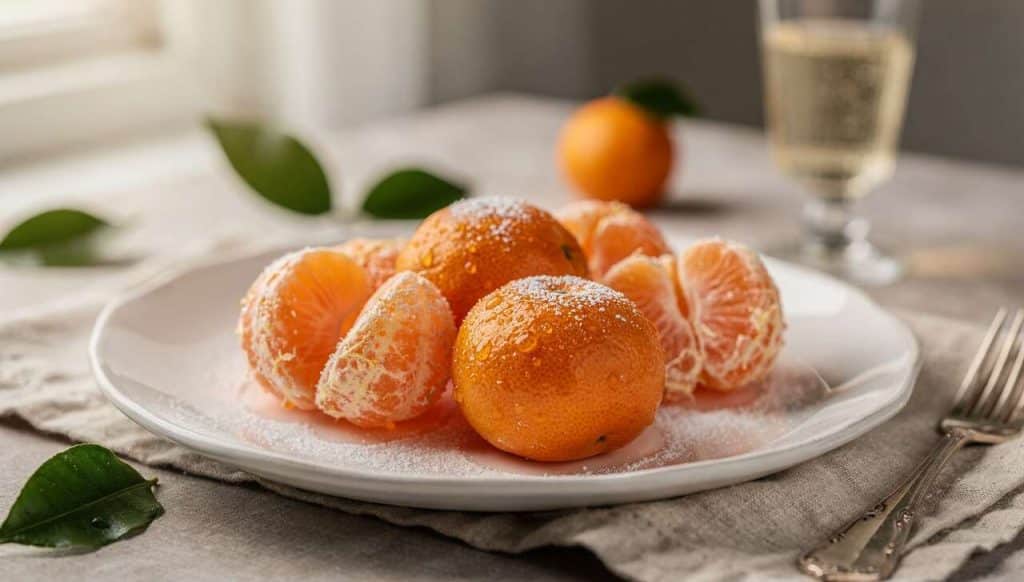 Clémentines Givrées : recette facile et rafraîchissante