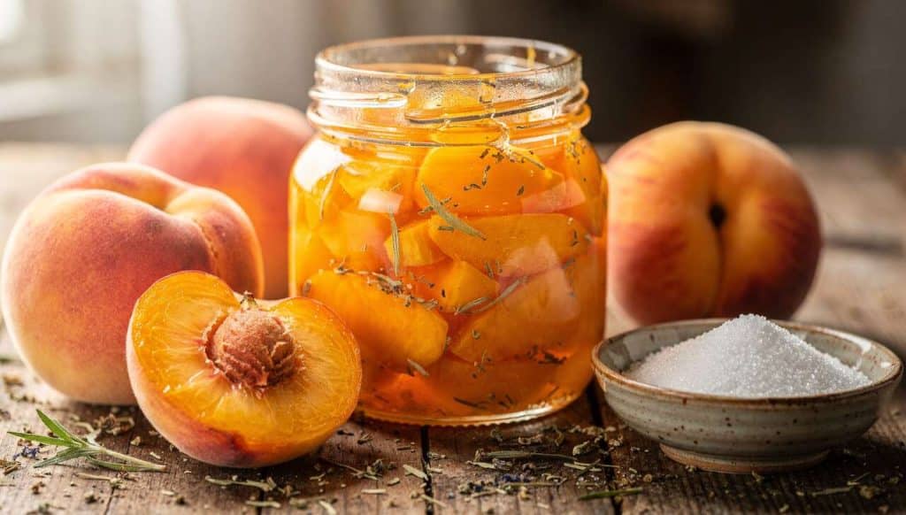 Recette Confiture de Pêche à la Verveine