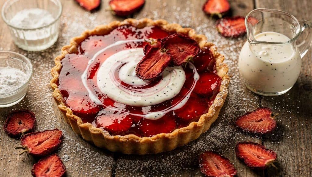 Recette de tarte aux fraises : délice fruité à découvrir