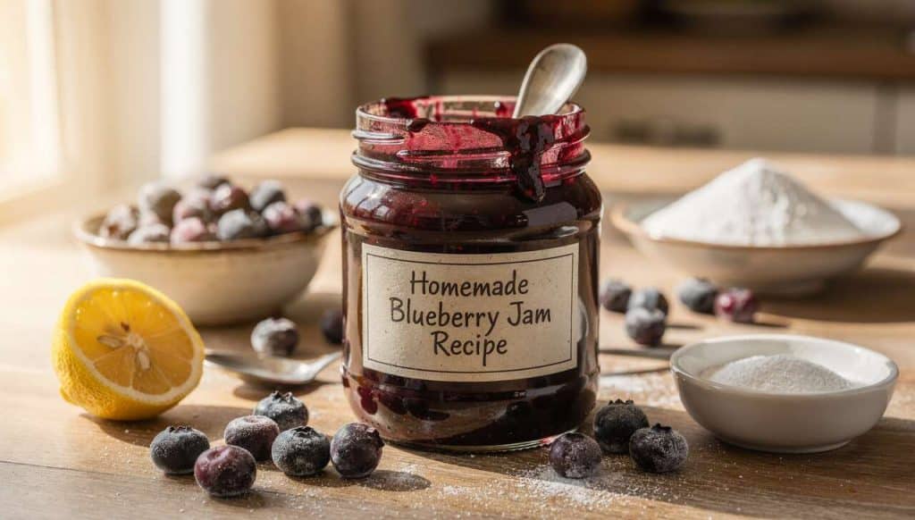 Recette de confiture de myrtilles maison