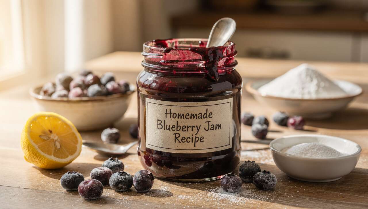 Recette de confiture de myrtilles maison