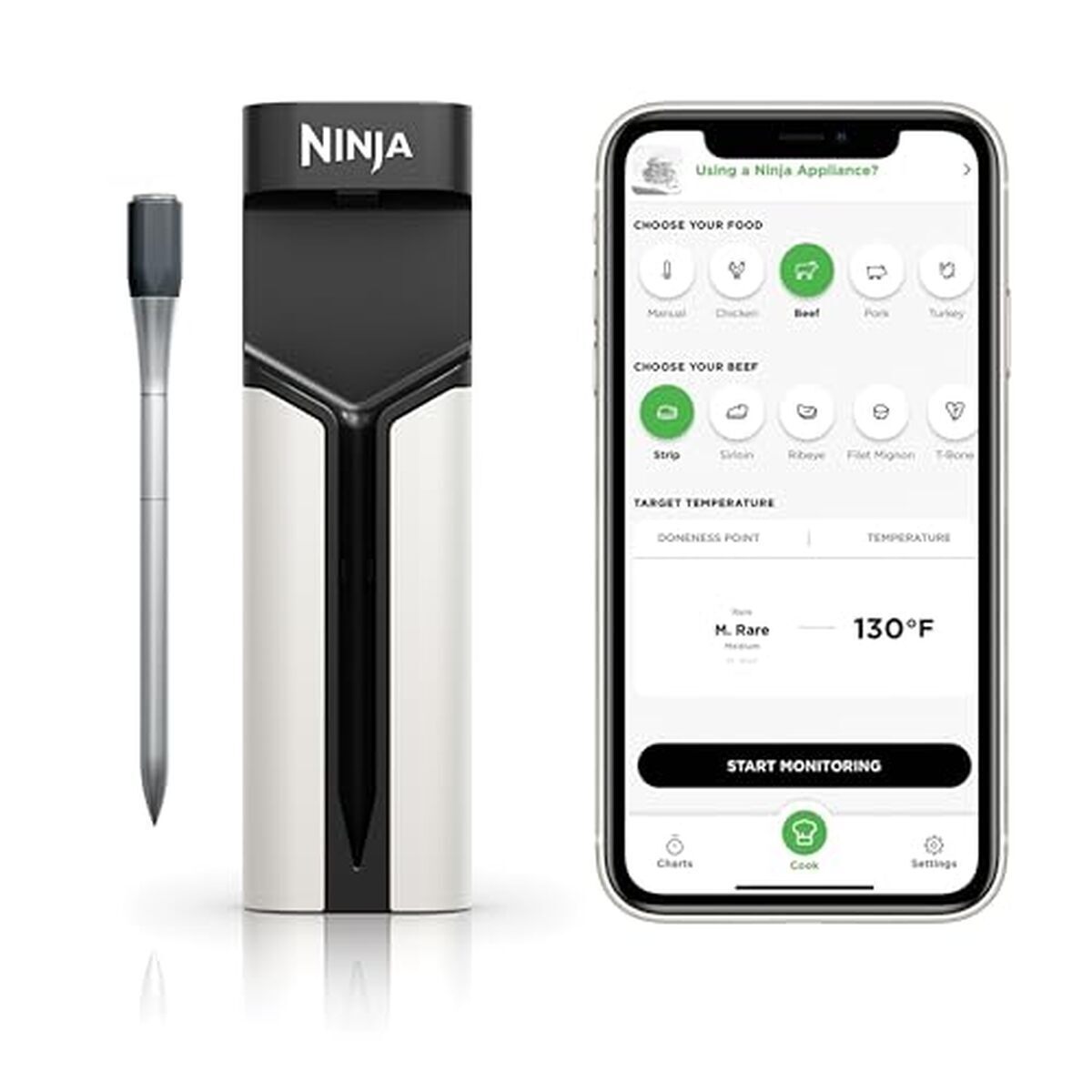 Test du thermomètre à viande sans fil Ninja ProChef WP100EU