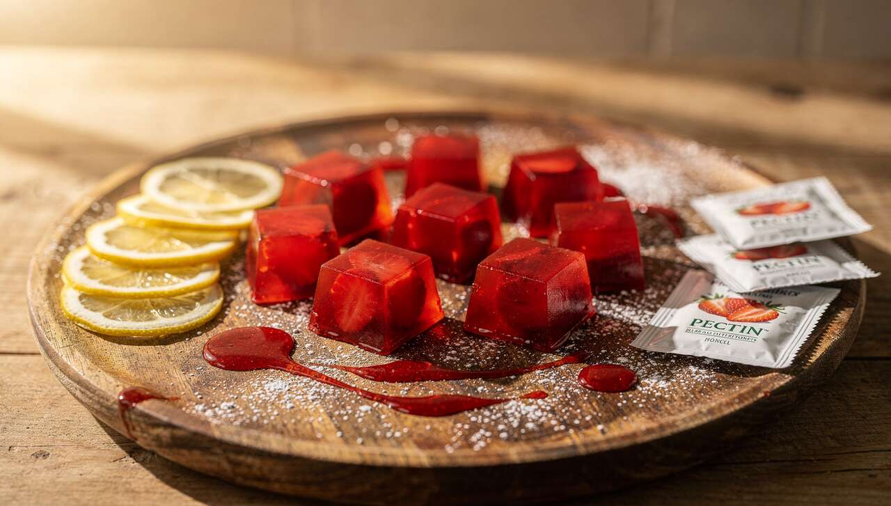 Recette de pâtes de fruits à la fraise : un délice sucré