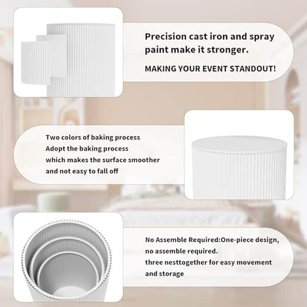 Découvrez comment choisir des supports cylindriques métal pour sublimer votre décoration de mariage avec élégance et modernité. Styles, couleurs et conseils pour une journée inoubliable  !