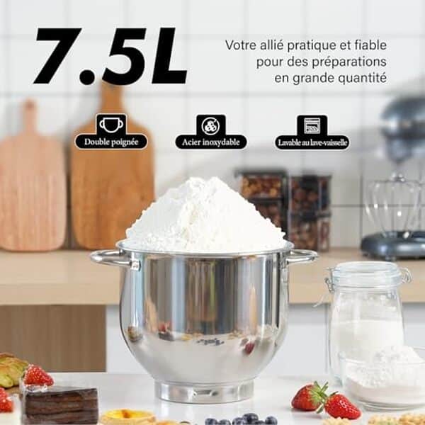 Découvrez notre test détaillé du robot pâtissier Kitchen in the box 1400W : performance, efficacité et fonctionnalités pour sublimer vos recettes maison.