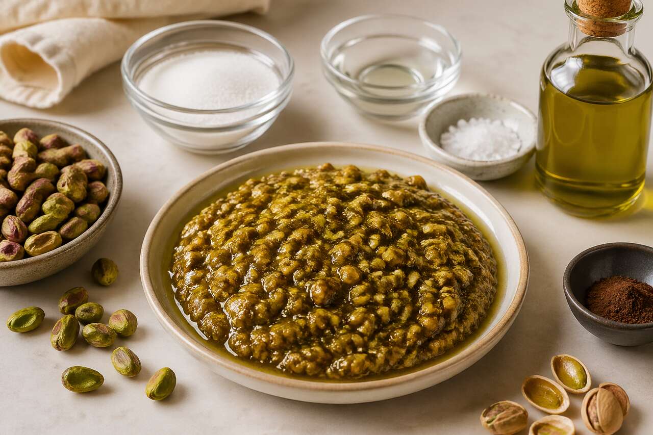 Recette de praliné pistache : facile et savoureuse
