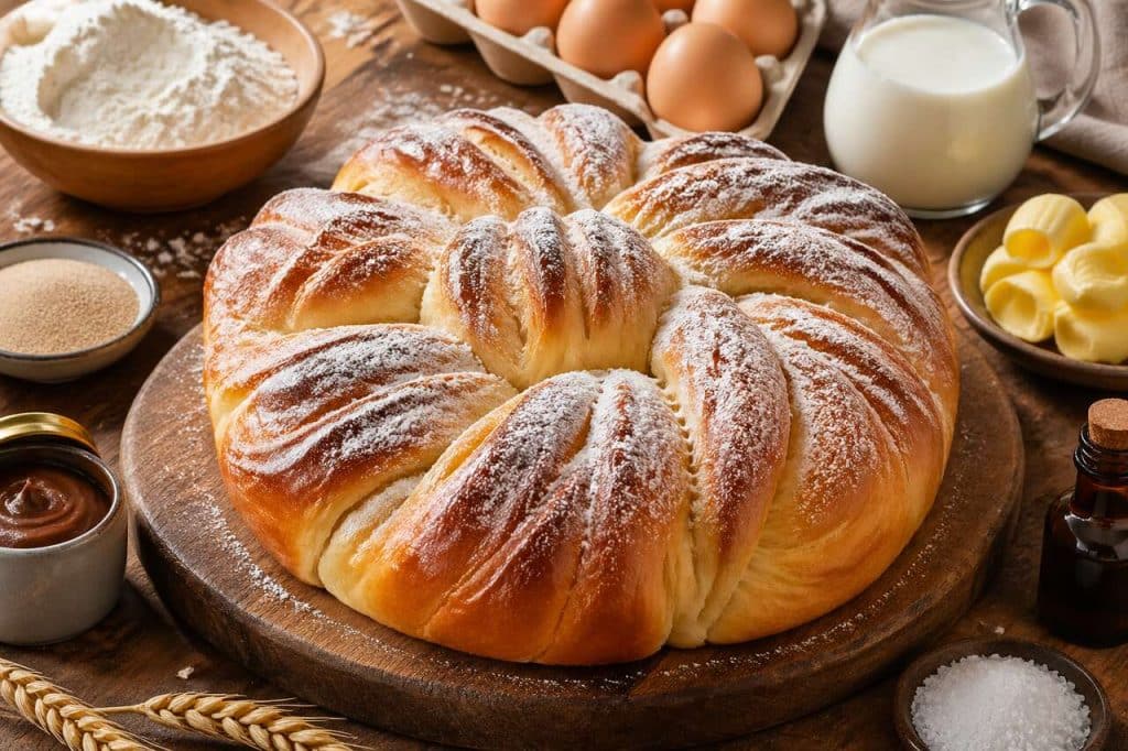 Recette brioche flocon facile et ultra moelleuse