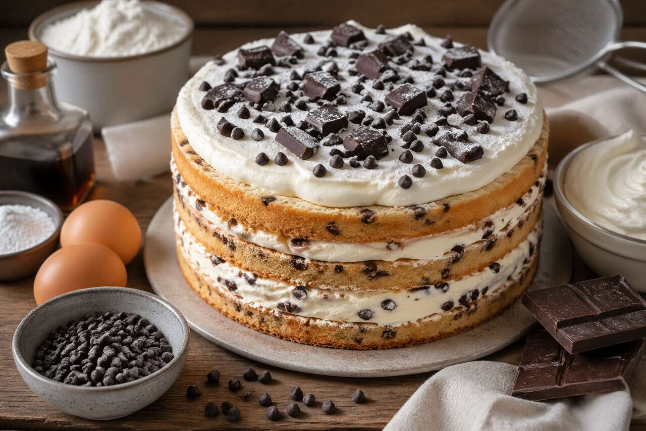 Nude cake stracciatella : recette gourmande et facile