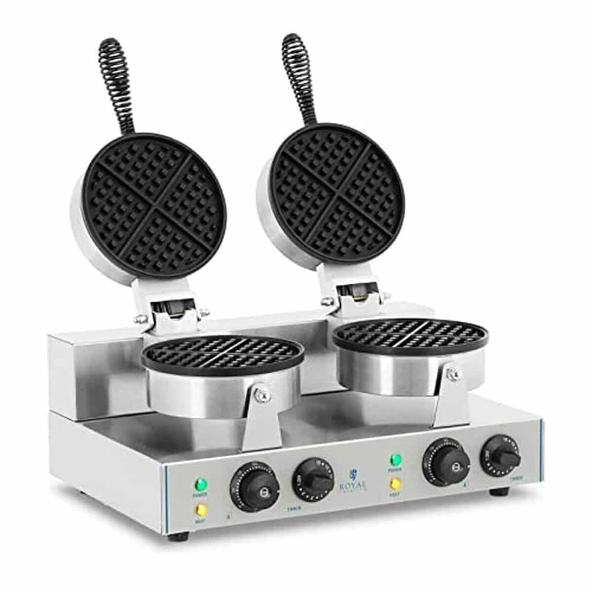 Test du gaufrier double Royal Catering RCWM-2600-R : puissance et efficacité