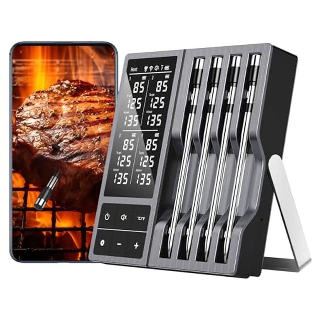 Test : thermomètre numérique TEMMIO à 4 sondes Bluetooth 5.2