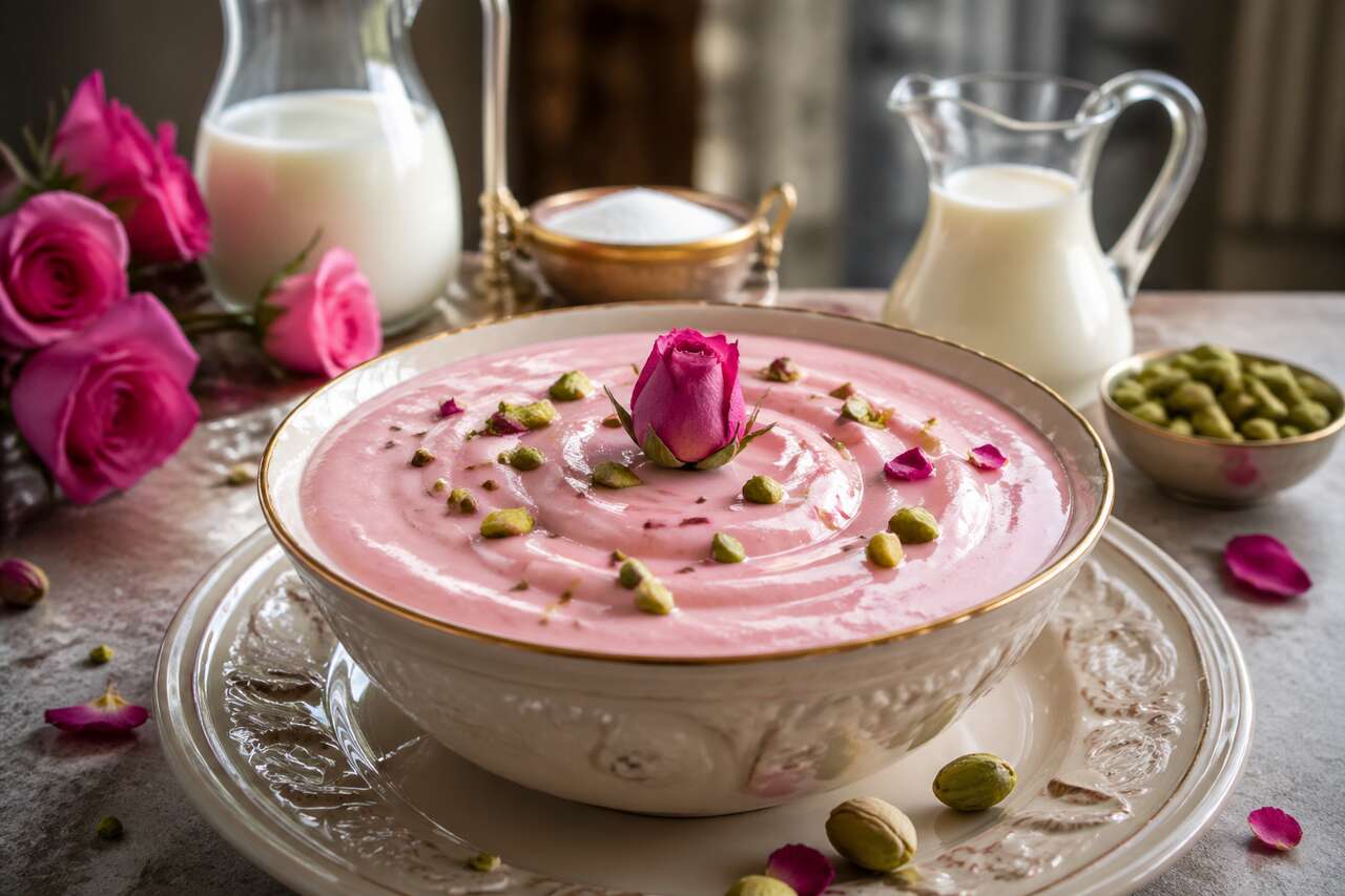 Crème à la rose : recette délicate et parfumée