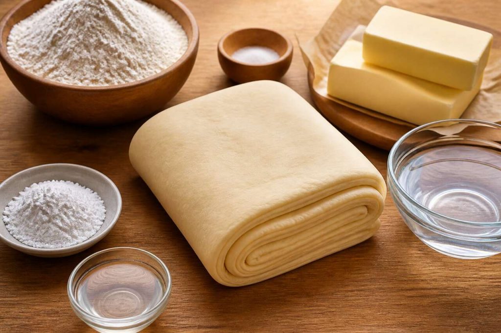 Pâte feuilletée maison : recette pur beurre facile