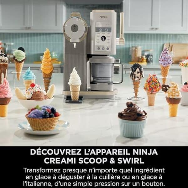 Découvrez comment la sorbetière ninja creami nc701eustgd révolutionne vos desserts maison grâce à ses 13 modes polyvalents et intuitifs.