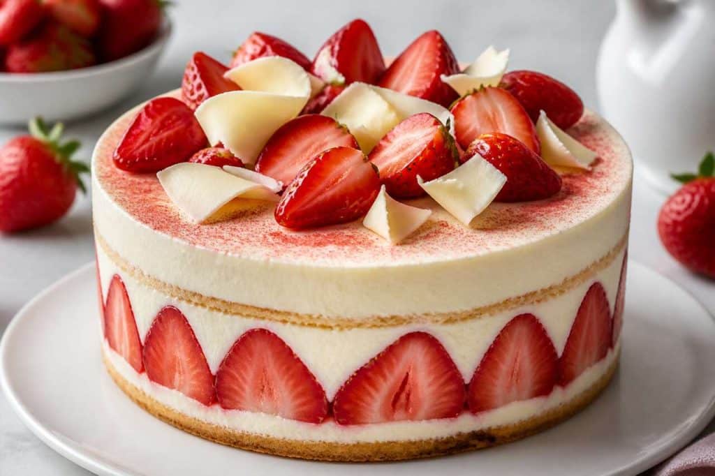 Recette de fraisier par Yann Couvreur : un délice à savourer