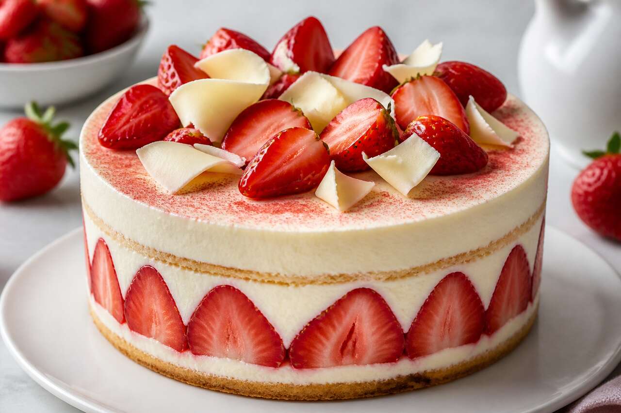 Recette de fraisier par Yann Couvreur : un délice à savourer