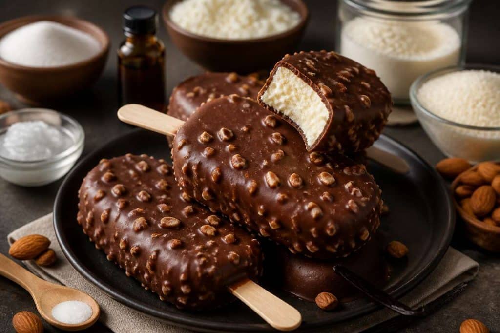 Recette d'Esquimaux Vanille façon Magnum