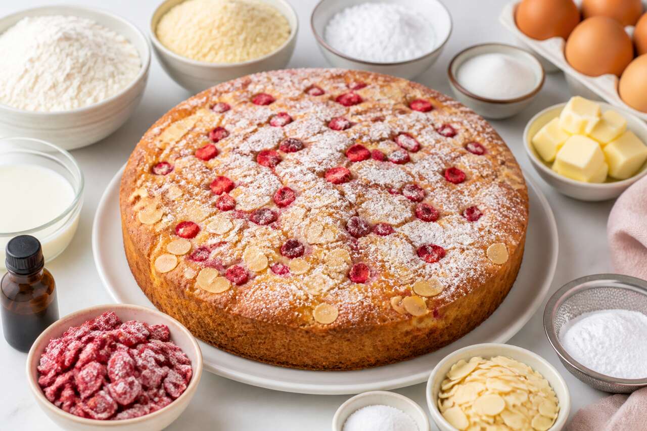 Recette de cake fraise-amande : un délice gourmand