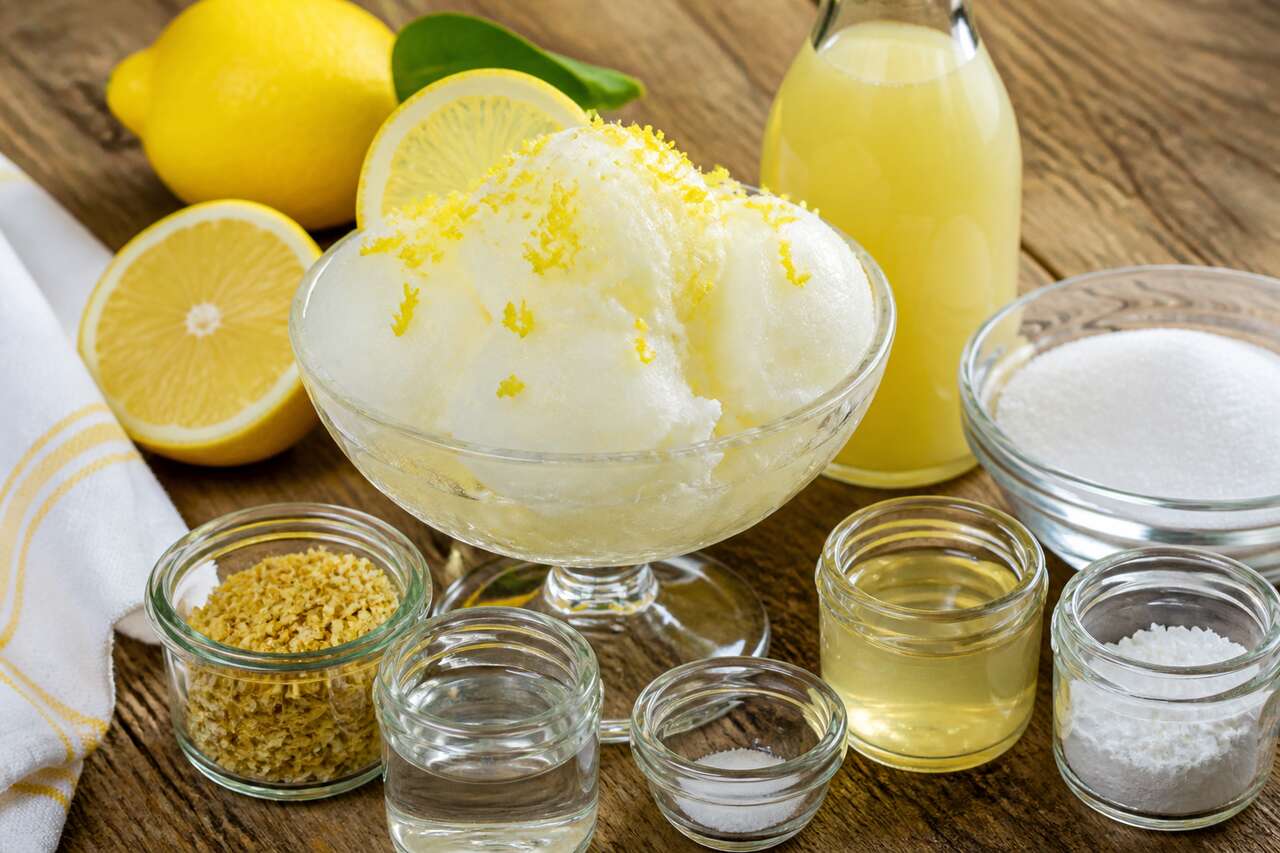 Recette de sorbet citron maison : fraîcheur gourmande