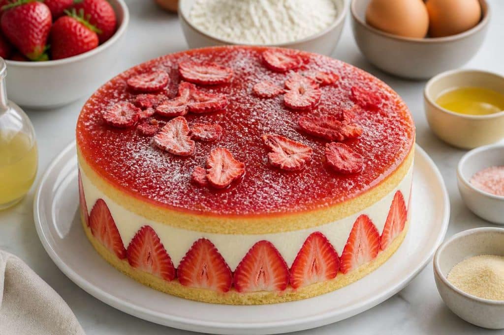 Recette du fraisier léger et facile