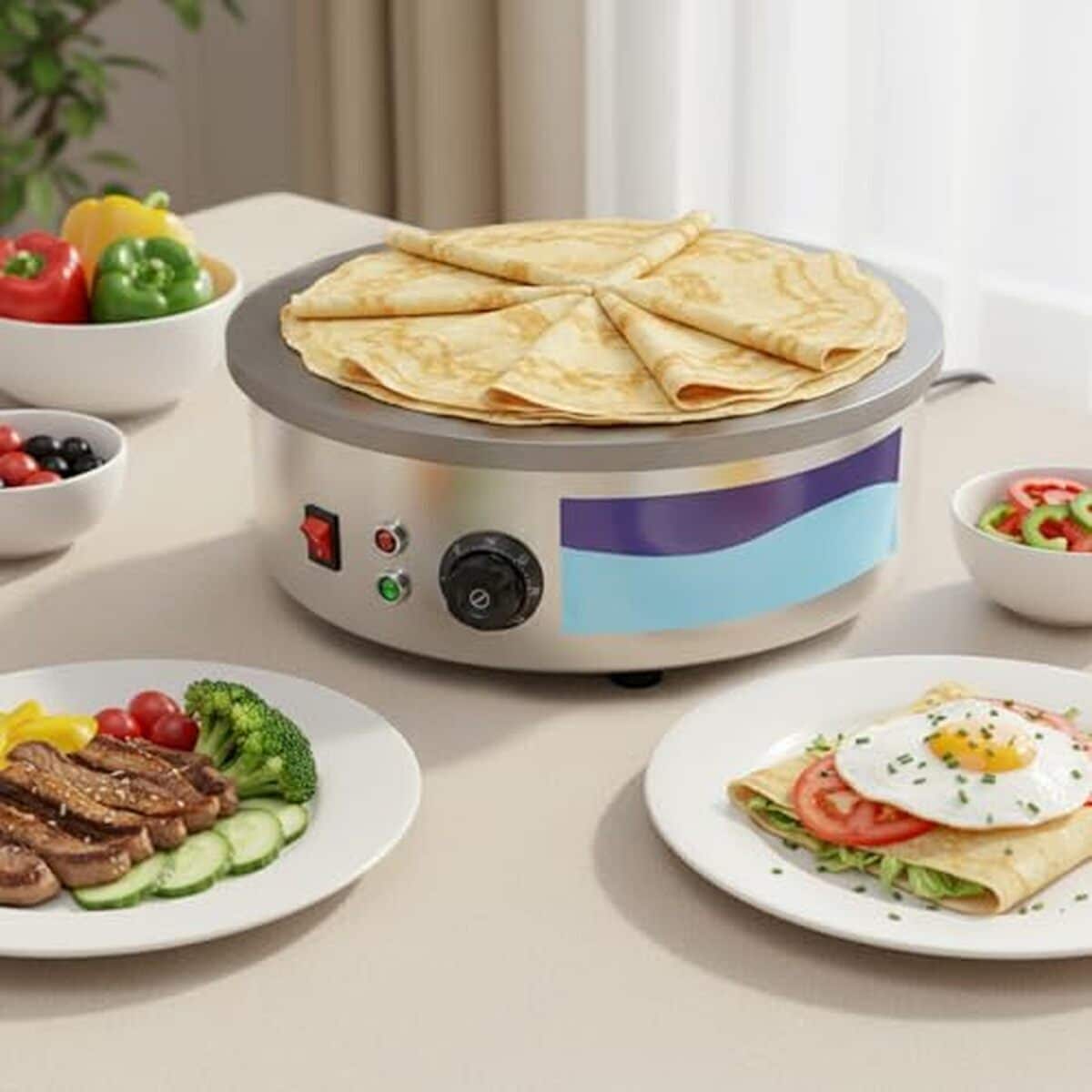 Test : appareil à crêpes 45 cm 3000 W Gastro