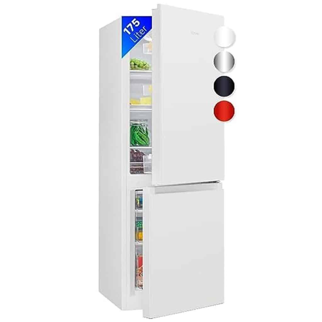 Test du réfrigérateur-congélateur Bomann KG320, 175L