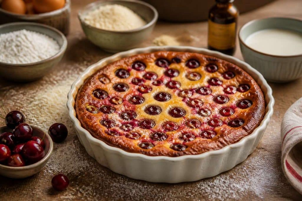 Clafoutis aux cerises : recette gourmande de Ladurée