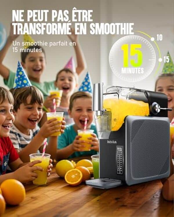 Découvrez notre test détaillé de la machine à granités Inoviva 2, 6 L. Performances, facilité d'utilisation et résultats : tout ce qu'il faut savoir avant d'acheter. 