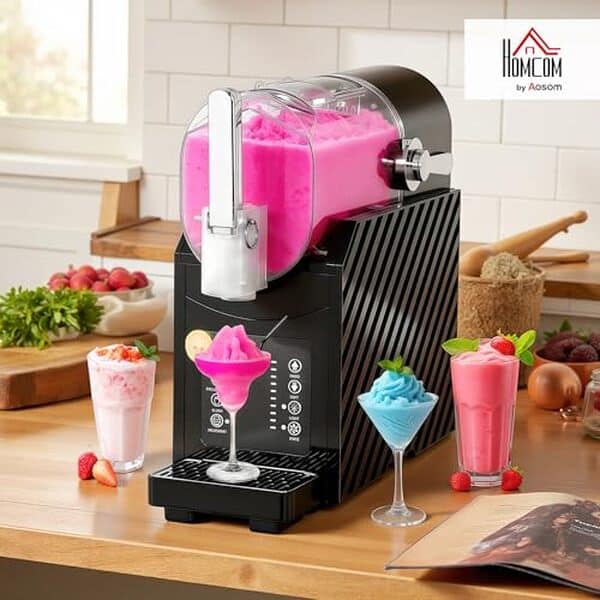 Découvrez notre test complet de la machine à slush Homcom 1, 8 L : performances, fonctionnalités et verdict pour préparer vos cocktails et boissons glacées maison.