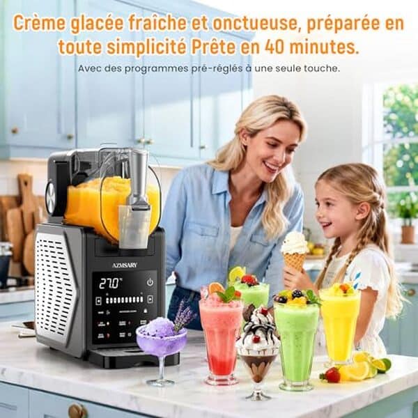 Découvrez notre test détaillé de la machine à granita Black 2, 5 L. Écran LED, 6 programmes et praticité au rendez-vous pour préparer vos granitas maison facilement.