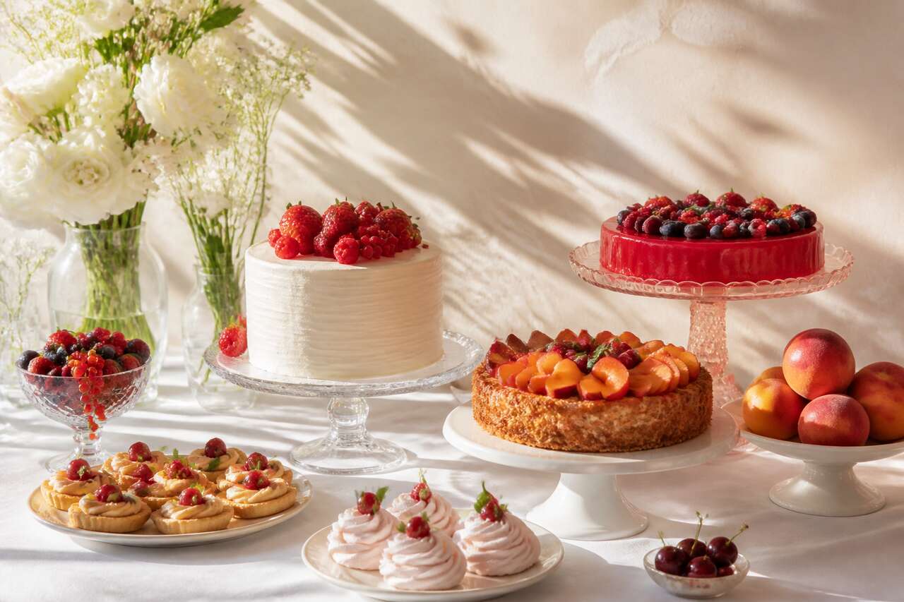 Desserts et gâteaux éblouissants pour l'été 2026