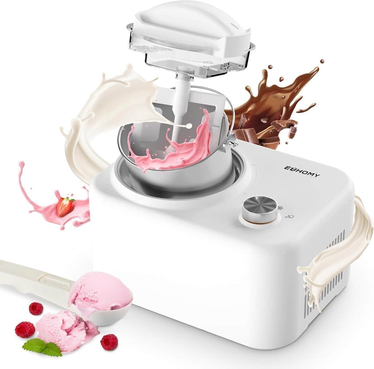 Test de la sorbetière Euhomy 1L : glaces parfaites à chaque fois