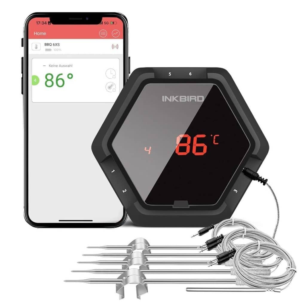 Test du thermomètre bluetooth inkbird ibt-6xseu pour barbecue et cuisson