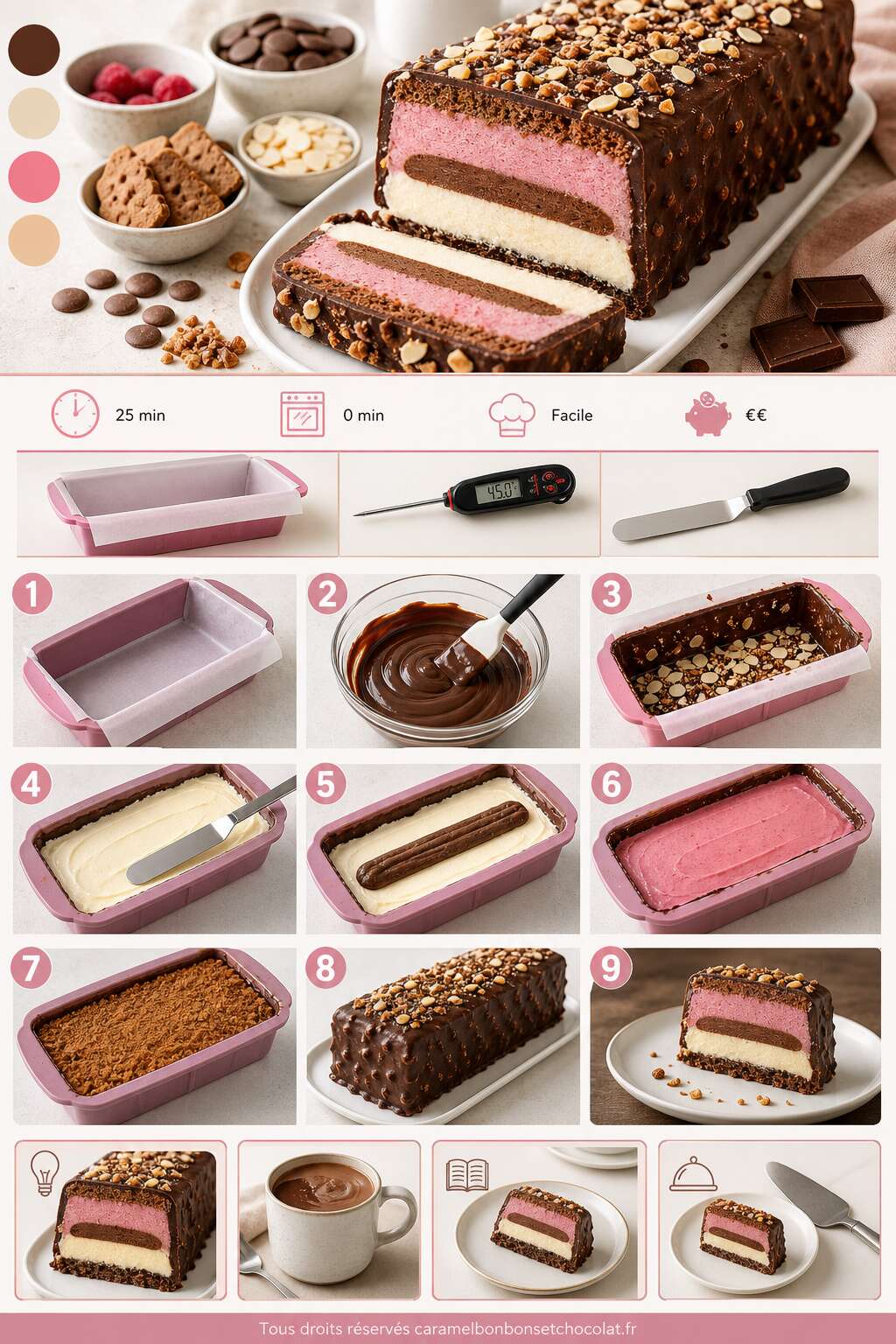 Fiche recette Mystère glacé : recette facile et savoureuse Fiche recette Mystère glacé : recette facile et savoureuse