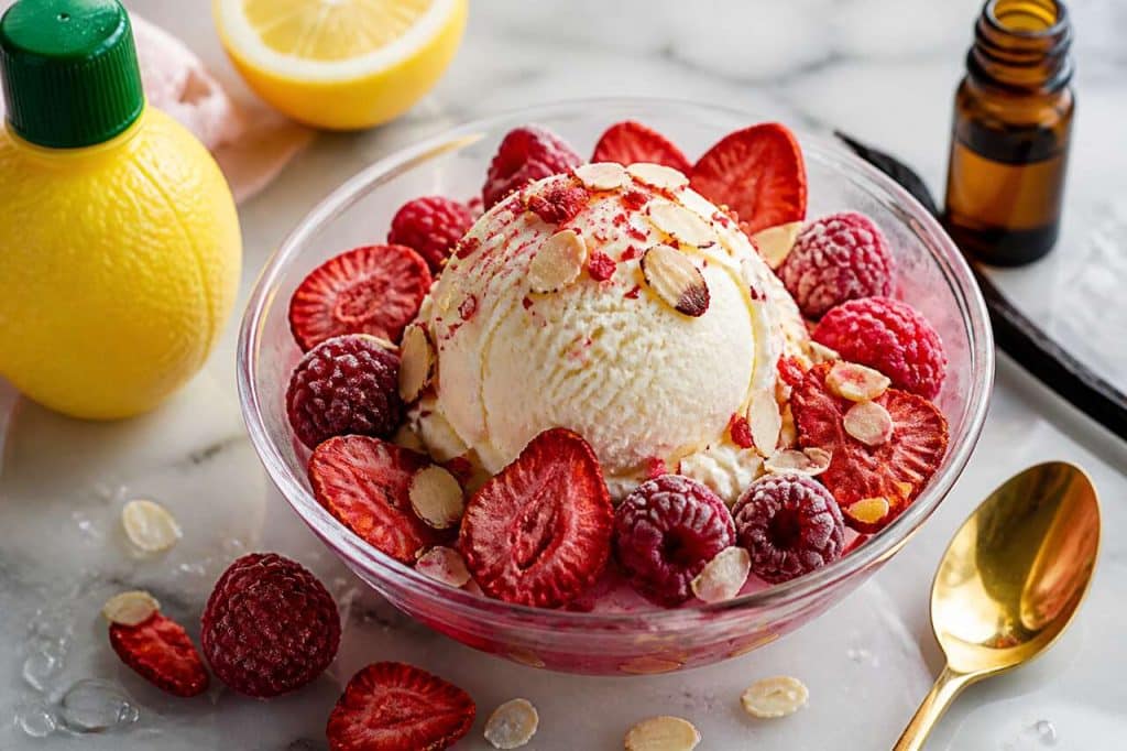 Recette des fraises Melba