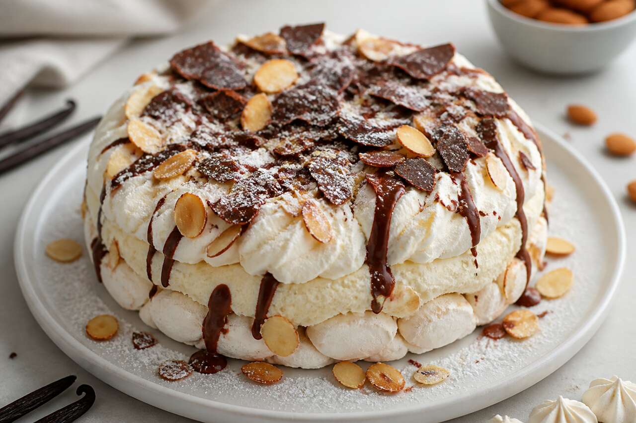 Vacherin glacé à la vanille : recette facile et gourmande