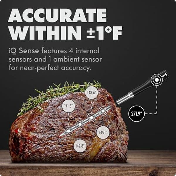 Découvrez notre test détaillé du thermomètre à viande Chef iQ Sense avec ses 2 sondes et connectivité WiFi. Avis, performances et prix pour bien cuire vos viandes.
