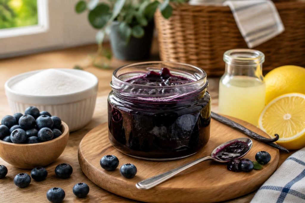 Confiture de myrtilles maison : la recette facile