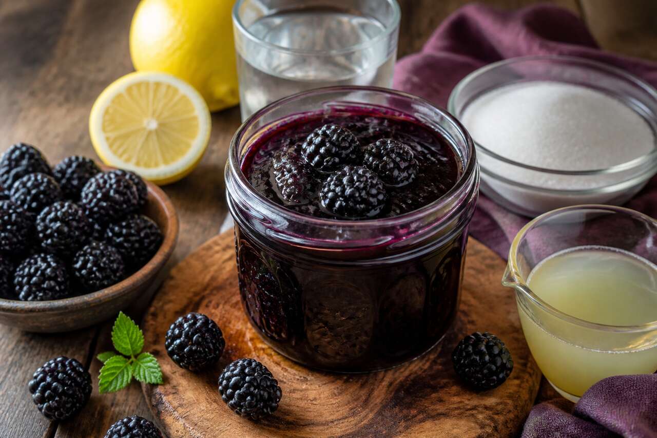 Recette de confiture de mûres maison