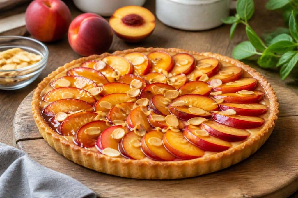 Recette de tarte aux nectarines : délice estival