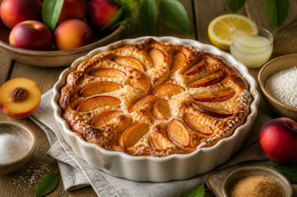 Cobbler aux nectarines : une recette gourmande et estivale