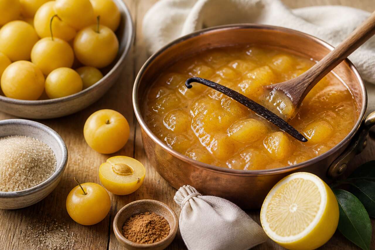 Recette de compote de mirabelles maison