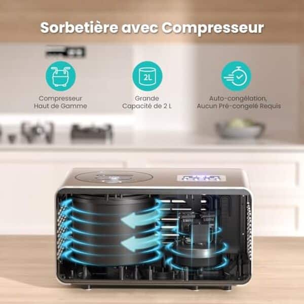 Découvrez notre test détaillé de la sorbetière automatique Acmeenjoy 2L : performances, avantages et inconvénients pour bien choisir votre appareil à compresseur. 