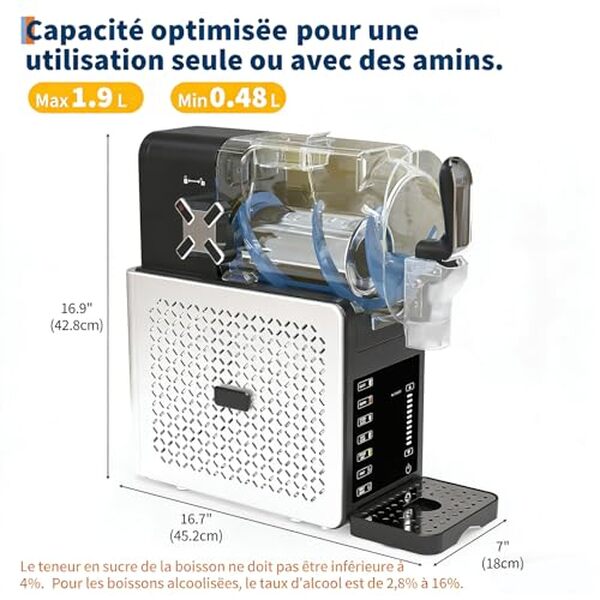 Découvrez notre test détaillé de la sorbetière GarveeTech 200 W avec fonction auto-nettoyage et 5 programmes. Performances, avantages et avis d'expert pour bien choisir votre sorbetière.