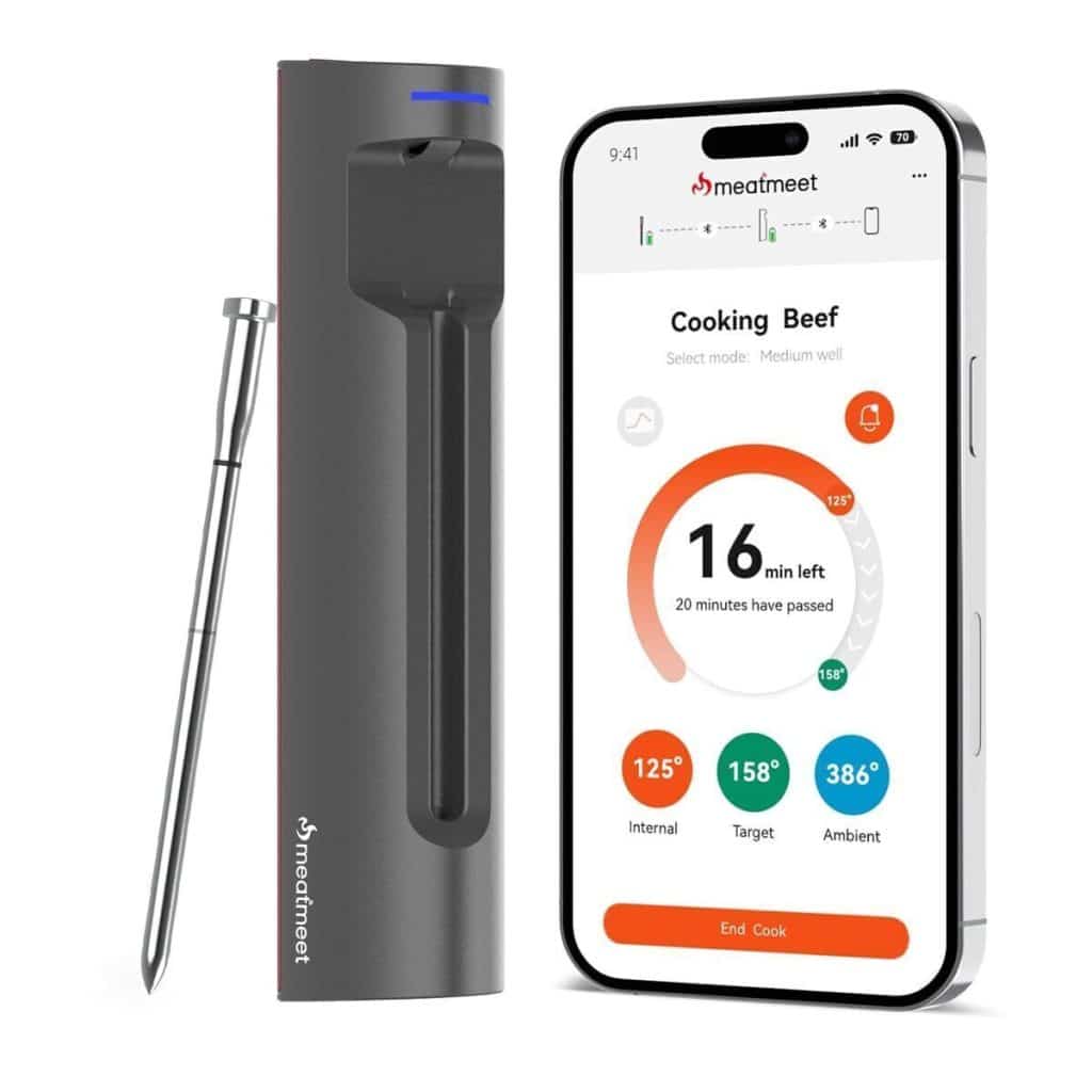 Test du thermomètre sans fil Meatmeet S Pro : précision et performance pour vos grillades