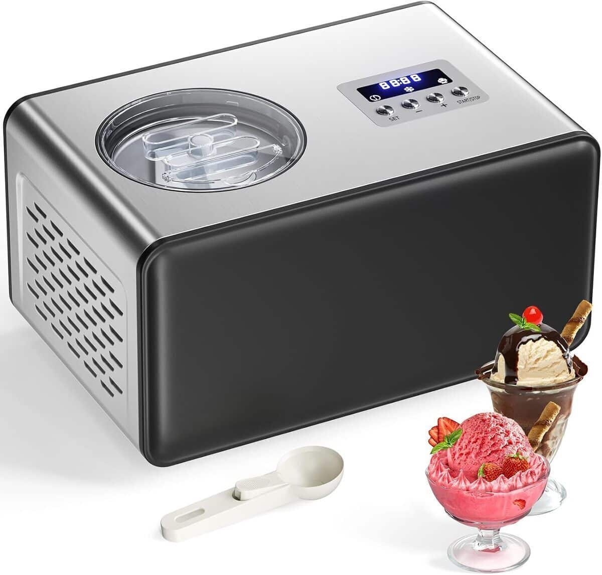 Test : sorbetière Acmeenjoy avec compresseur 2L automatique