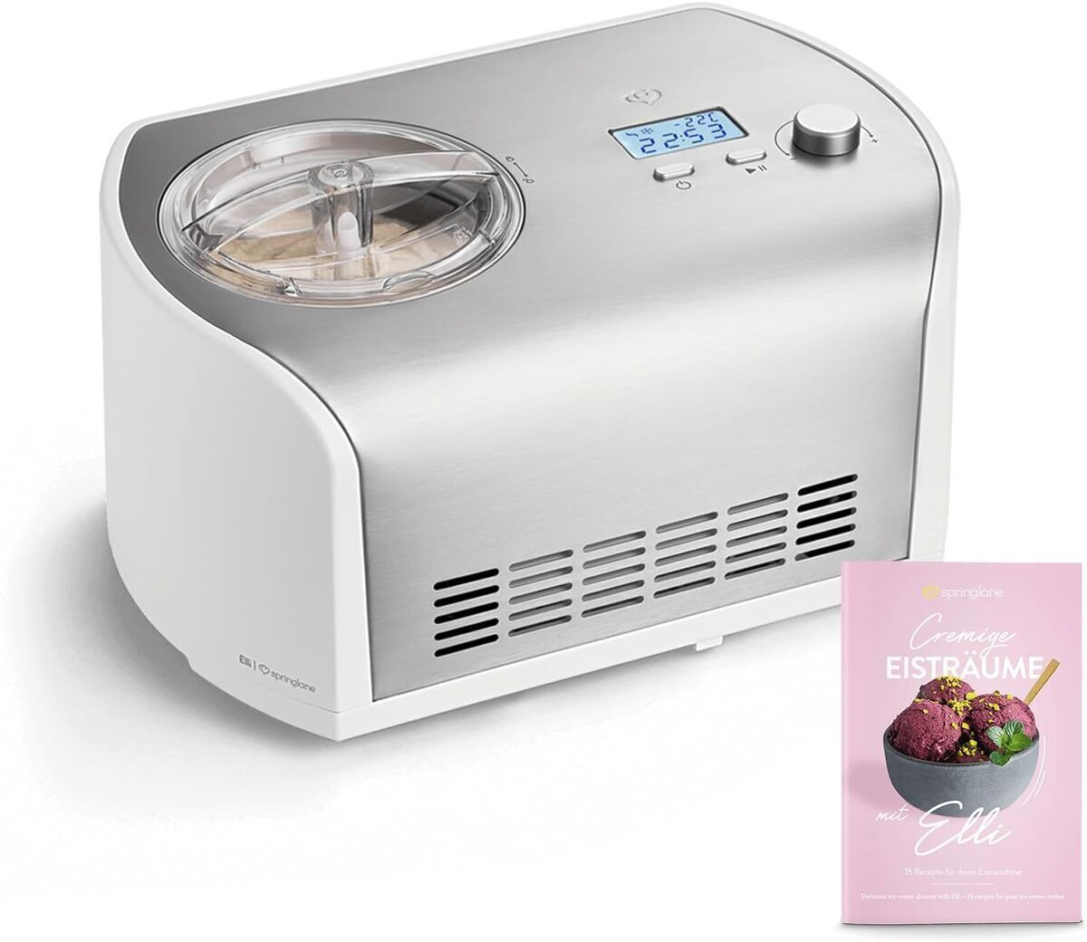 Test : sorbetière Springlane Elli 135 W, compresseur performant